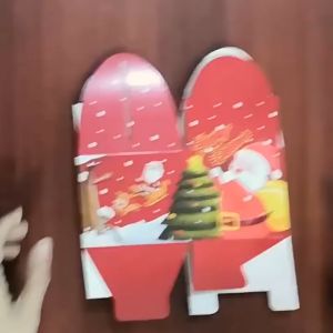 5pcs Kotak Natal Box Souvenir Natal Merry Chrismast Goodie Bag Christmas Tas Box Hampers Parsel Natal