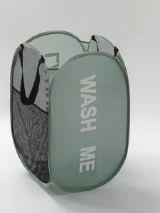 อเนกประสงค์ พับเก็บได้ ตะกร้าเสื้อผ้าสกปรก ความจุขนาดใหญ่ ตะกร้าซักผ้า มีสีให้เลือก 4 สี