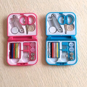 Kotak Peralatan Perlengkapan Menjahit Mini Portable Sewing Kit Kotak Alat Jahit