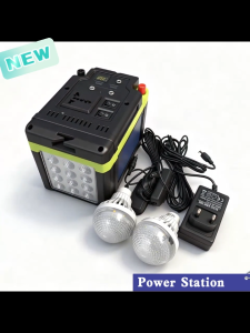 Anern Portable Power Station 18000mAh 220V 100W Outdoor Solar Generator Power Banks Power Charging Station Multi-Function Solar Generator For Travel Camping Home Emergency Power