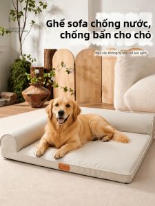 New Pet | Giường Thú Cưng Chống Thấm Nước Có Thể Tháo Rời và Giặt Được Phù Hợp Mọi Mùa cho Chó Kích Cỡ Trung Bình và Lớn