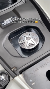 Takimoto Fuel Tank Gas Cap Honda Click Motorcycle Universal Full CNC Alluminum From Indonesia