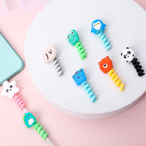 other | 5Pcs Data Cable Protectors Wire Holders Cords Organizers Silicone Earphone Wrappers Durable Anti Fade Heat Resistance