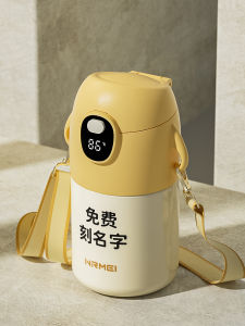 Childrens Thermal Cup Boy Food Grade 316 Straw Water Cup Kindergarten Girl School Special Water Bottle Name Engraving