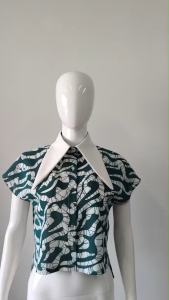 เสื้อเชิ้ต ครอป หน้าสั้น หลังยาว