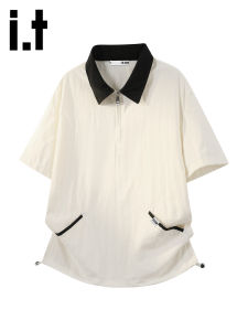 izzue | Modern Style Color Block Polo Shirt