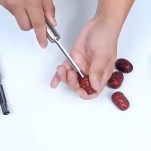 【การจัดส่งท้องถิ่น】Vogvigo Apple พุทราจีนเครื่องคว้านผลไม้6ชิ้น/ชุดเครื่องมือถอดแกนผลไม้ที่ปอกสาลี่ผักผลไม้ตัด