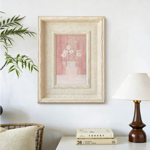 YASISHA | Cream French Style Flower Decorative Wall Art