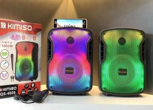 MB - Speaker Bluetooth LED kimiso QS-4609 RGB 6.5 inch plus mic / speaker bluetooth kimiso QS 4609