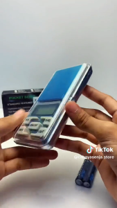 Pocket Scale mini timbangan digital 200gr akurasi 0.01