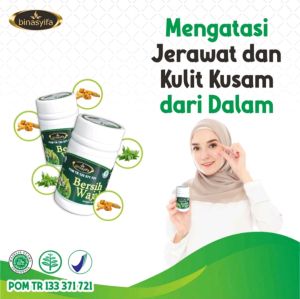 Kapsul Herbal Obat Totol Jerawat Penghilang Bekas Jerawat Batu Obat Bruntusan Ampuh Pembersih Muka