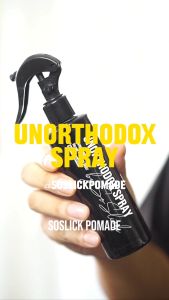 Unorthodox Pre-Styler by SoSlick Pomade | Volume & Texture | Sea Salt Spray | UV & Heat Protection | Water-Soluble | Matte Finish