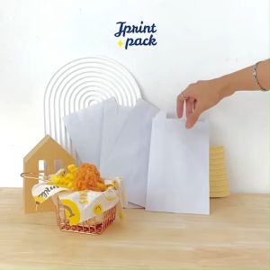 ซองของทอด 5x6 นิ้วและ 5x9 นิ้ว ไม่พิมพ์ลาย ไซส์เล็ก/ใหญ่ (แพ็กละ100ใบ)