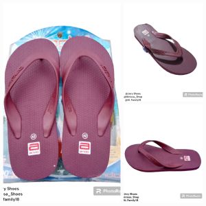 Sandal Jepit Ando Hawai Basic Merah Marun
