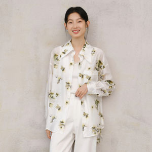 Yigue | UV Protection Chinese Style Print Shirt