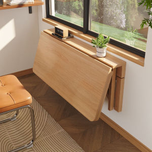 FWTDF | Wall Mounted Foldable Desk Solid Wood