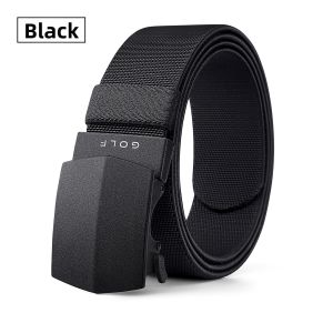 Golf | Automatic Buckle Business Casual Mens Belt Breathable Woven