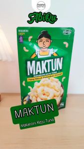 ABIQU Maktun Makaroni Keju Tuna Crispy 83gr / Makroni Makanan Cemilan Sehat