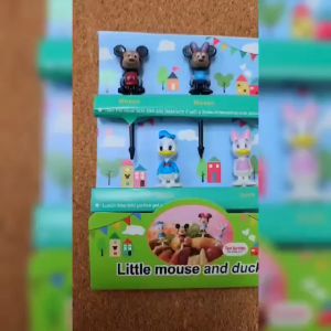 Mickey & Minnie Mouse Bento Picks - Fun Kitchen Food Decorations