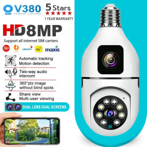 Buy 1 Take 1 V380 Pro Indoor CCTV Camera Wifi Connect 360 With Audio and Speaker Mini IP Security Camera Wireless HD Auto Tracking Night Vision CCTV Camera
