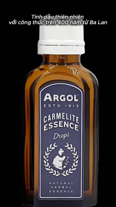 Tinh dầu Argol Carmelite EssenceThư Giãn Hỗ Trợ ngừa Các Bệnh Hô Hấp Cảm Cúm 50ml DATE(02/2028