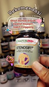 COD Obat Herbal Sakit Pinggang Encok Pegal Linu Nyeri Sendi Stenosifit 100% Asli Naturindo