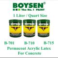 BOYSEN PERMACOAT FLAT LATEX | SEMI-GLOSS LATEX | GLOSS LITER | GALLON ...