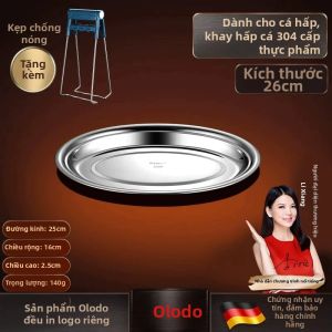 Olodo | Đĩa Chống Nóng Hình Cá Inox Dùng Trong Gia Đình