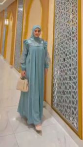 Gamis Set Hijab Ceruty Bordir: Pilihan Tepat Untuk Berbagai Acara