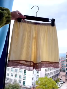 Quần ngắn nữ viền ren Quần cộc hè thun gân mặc nhà mặc ngủ