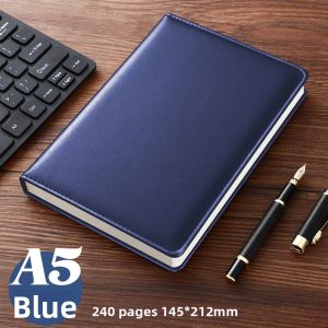 FARAMON | High-end Leather Business and Study Notebook A5 Custom Logo