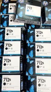 หมึกแท้ HP 712 BK C M Y ของแท้100%