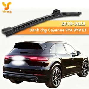 Cần Gạt Nước Im Lặng Đa Năng Yitong Dành Cho Cửa Kính Sau Xe Porsche Cayenne 9YA 9YB E3 2018-2025 Phụ Kiện Ô Tô Bằng Cao Su
