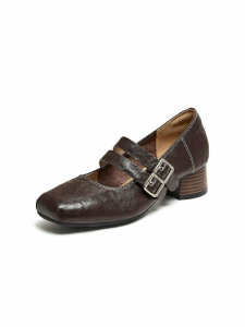 Basto | Fall New Arrival Mary Jane Shoes Square Toe Coarse Heel Womens Shoes
