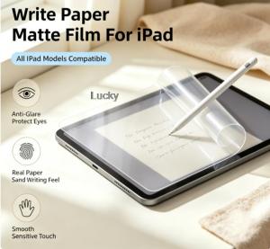 1pcs Writing Paper Feel Screen Protector Compatible iPad Pro 11 M4 iPad 10th 11th 12th Gen Air 3rd 4th 5th Protective Film