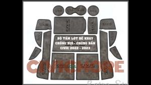 Lót đế khay chống bụi bẩn cho Civic Gen 10 (19-21) Civic Gen 11 (22-xx)