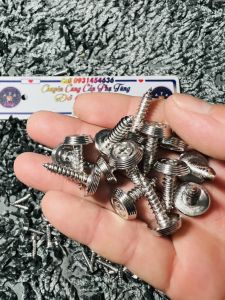 ốc salaya 4li nhuyễn 5 li xoắn mẫu v2 dù thái gắn dàn áo bợ cổ cho các dòng xe yamaya Honda