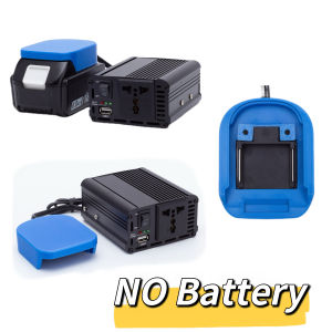For Makita18V Li-Ion Battery Reliable Wireless Power And Fast Charging 220V-240V 200W Portable Power Supply Inverter