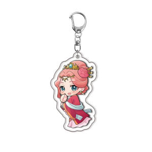 Bandai | Pharmacy Girl Acrylic Keychain Double Side Cat Maomao Jinshi Anime Cute Pendant