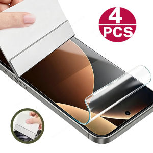 4PCS Hydrogel film for Xiaomi Redmi Note 15 14 13 12 11 10 9 Pro Plus Screen Protector on Redmi Note 15 Soft Gel Film Not Glass
