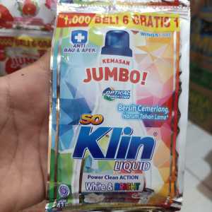 Soklin Cair Liquid 1000 Kemasan Jumbo 1 Renceng