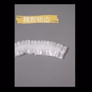 100pcs Shower Cap Elastic Disposable Spa Beauty Mask / Food Cover Wrap Seal Fresh Keeping Mandi Topi 食物保鲜盖浴帽