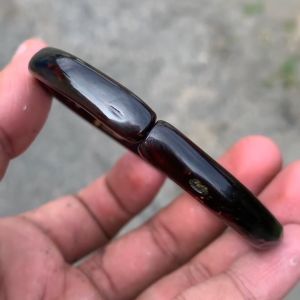 Gelang Akar Bahar Merah Model O Size Kantoran Minimalis