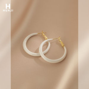 Floral Simple Bracelet Earrings Fashion Style Exaggerated Big Ear Ring Accessible Luxury Fancy Dignified Generous Style Minimalist Style Earrings for Women