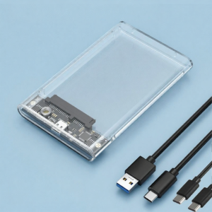 JEYI | Write-Protected 2.5 inch SATA to USB External Hard Drive Enclosure