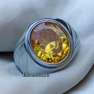 CINCIN BATU YELLOW TOPAS CUTIING MINIMALIS