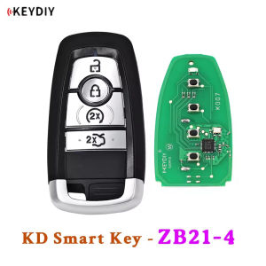 1 Piece KEYDIY ZB21-4 ZB21-5 ZB21 Universal KD Smart Remote Key ZB Series for KD-MAX KD-X2 for Ford Fit More than 2000 Models