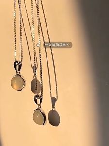 สร้อยคอ จี้หินคริสตัล แฟชั่น สร้อยคอ สร้อยคอแฟชั่น สร้อยคอ จัดส่งจากกรุงเทพฯ