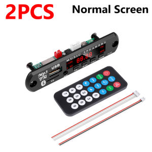 KEBIDU | KEBIDU 10PCS Bluetooth 5.3 MP3 WAV Decoder Board DC 12V Wireless Car MP3 Player DIY Music Player TF AUX USB FM Radio For Speaker