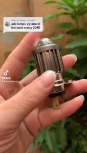 Lampu Depan Led Laser Gun Soket H4 AC/DC 2 Warna Universal Scoopy Vixion KLX Verza CRF CB150R CBR NINJA SCORPION MOBIL DLL